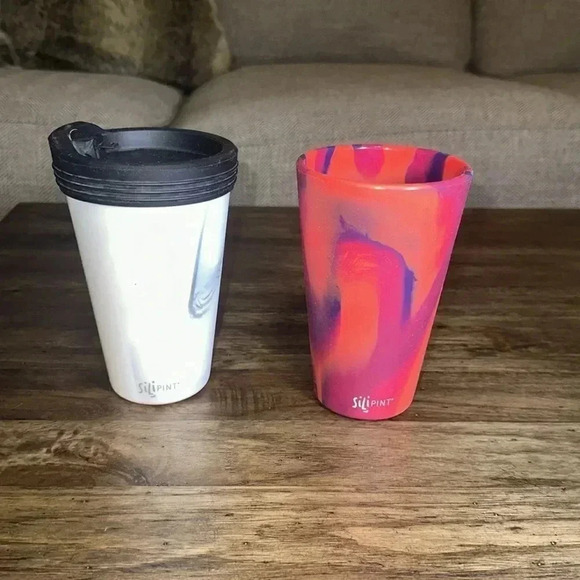 sili pint bundle of 2 16oz cups Tennessee Tristar / Gatlinburg, TN great smokies - Picture 5 of 10